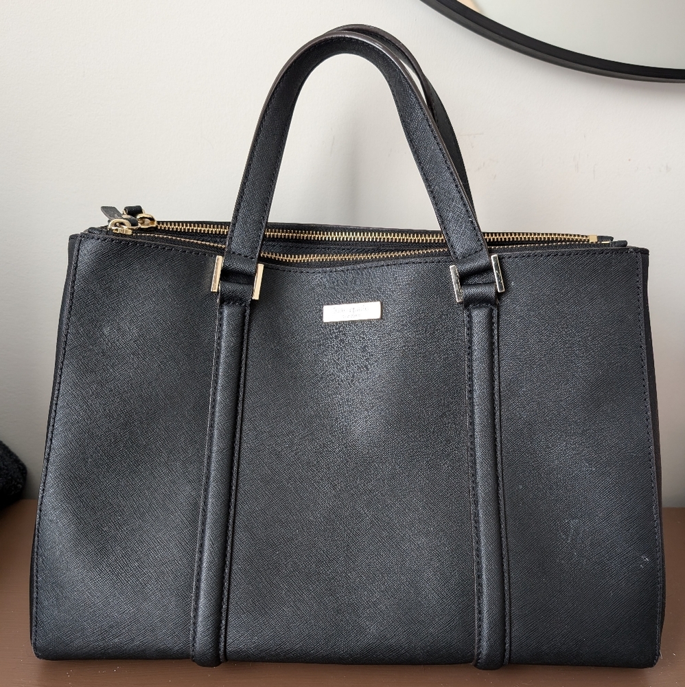 Kate Spade Newbury Lane Loden Leather Tote